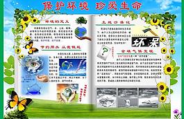 环保教育展板图片