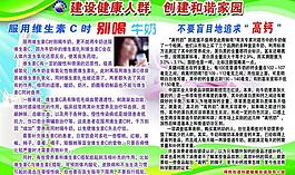 健康知識展板圖片