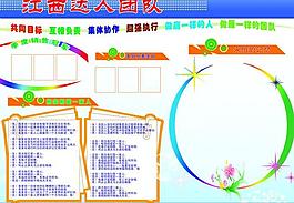 達(dá)人團(tuán)隊(duì)展板圖片