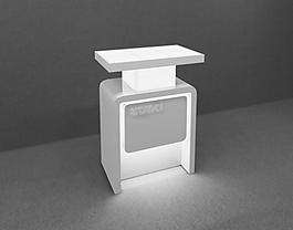 展柜柜臺3d模型圖片