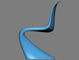 3d時尚椅子模型圖片