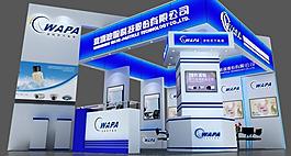 展覽3d模型素材圖片