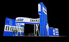 展覽展示展廳3d模型圖片