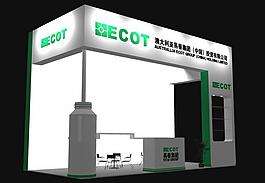 展覽展示展廳3d模型圖片