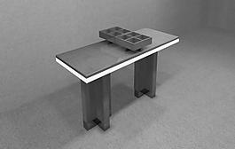 展柜柜臺(tái)3d模型圖片