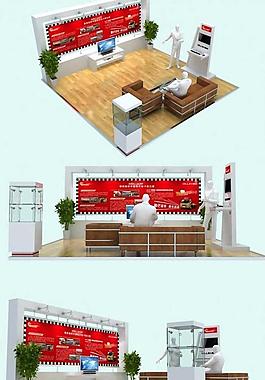 展覽模型 3d設計模型圖片