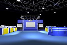 3d展臺(tái) 舞臺(tái)效果圖片