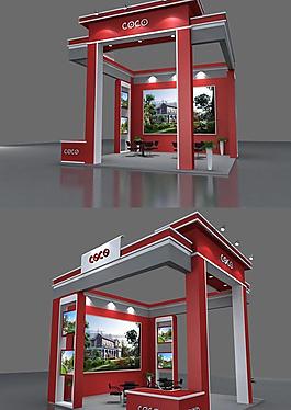 展覽模型 3d設(shè)計(jì)模型 展示模型圖片