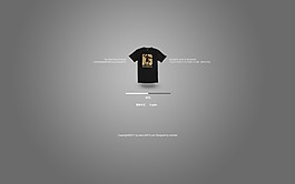 服裝網(wǎng)站首頁模板PSD