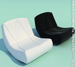 現(xiàn)代休閑椅3d max模型圖片