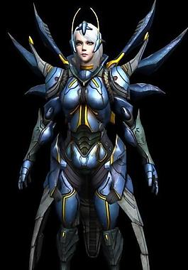 次時代魔女戰(zhàn)士3d模型圖片