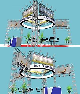 展覽模型 3d設(shè)計(jì)模型 展示模型圖片
