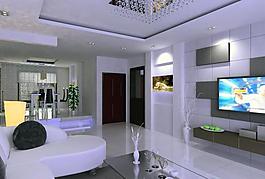 客廳模型圖片