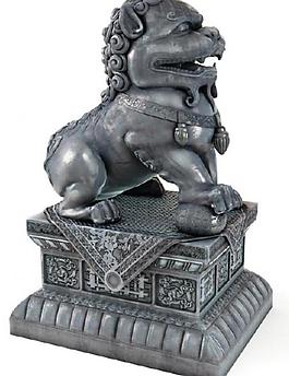 獅子模型 石獅模型 獅子 石獅圖片
