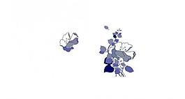 墻體彩繪 花圖片