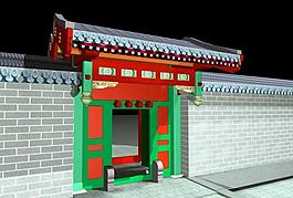 門樓圖片