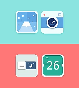 手機UI元素圖標