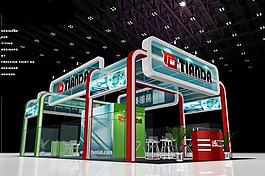 展覽展示模型圖片