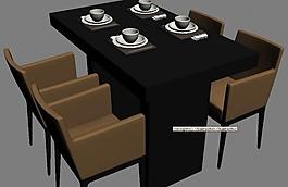 餐桌模型圖片