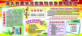 科學發(fā)展展板圖片