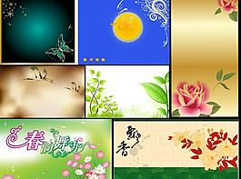 展板模板三圖片