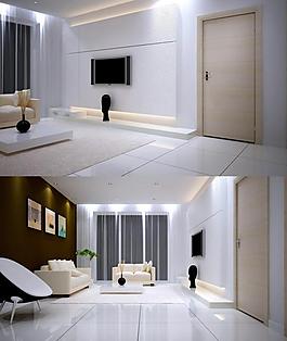 客廳模型圖片