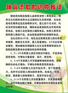 饮食健康展板图片