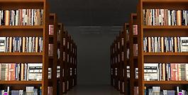 圖書館書架圖片