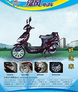 電動(dòng)車展板圖片