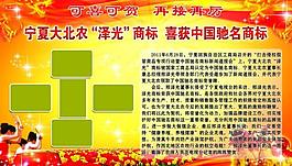 企业荣誉展板图片