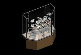 饰品展架模型图片