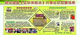 社會保險展板圖片