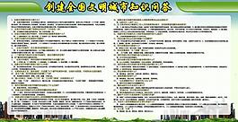 城市文明展板圖片