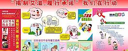 艾滋病展板圖片