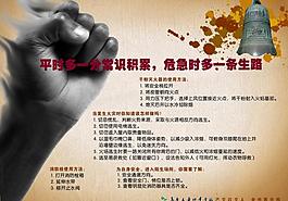 消防安全展板圖片