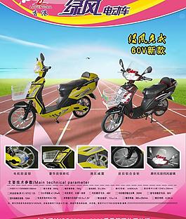 電動(dòng)車展板圖片