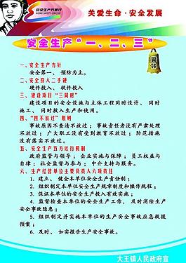 安全生產(chǎn)展板圖片