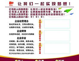企業(yè)文化展板圖片