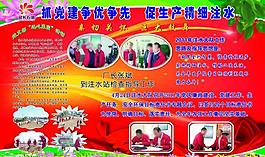 黨建管理展板圖片