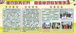 政務(wù)公開展板圖片