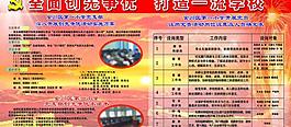 爭(zhēng)先創(chuàng)優(yōu)展板圖片