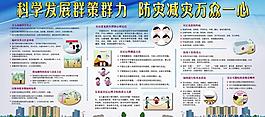 防灾减灾展板图片