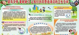 爱国卫生展板图片