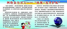 網(wǎng)絡(luò)安全展板圖片