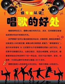 唱歌知識(shí)展板圖片