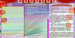 健康教育宣傳展板圖片