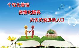 个性化管理展板图片