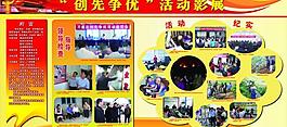 创先争优活动展板图片