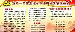 爭先創(chuàng)優(yōu)展板圖片