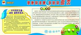 健康鍛煉展板圖片